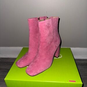 Sam Edelman Boots, Size 6.5, Color: Codie Pink Suede